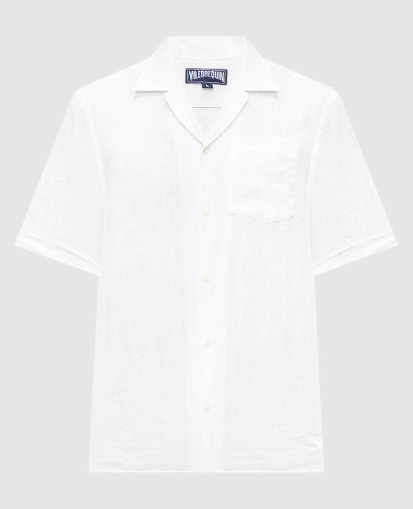 

Белая рубашка из льна, Белый, Рубашки