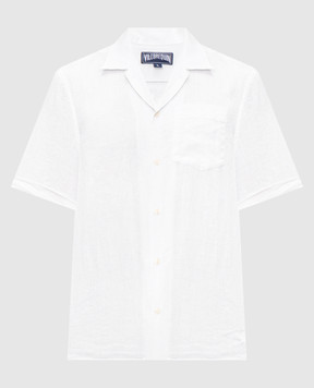 Vilebrequin Біла сорочка з льону HARDU102