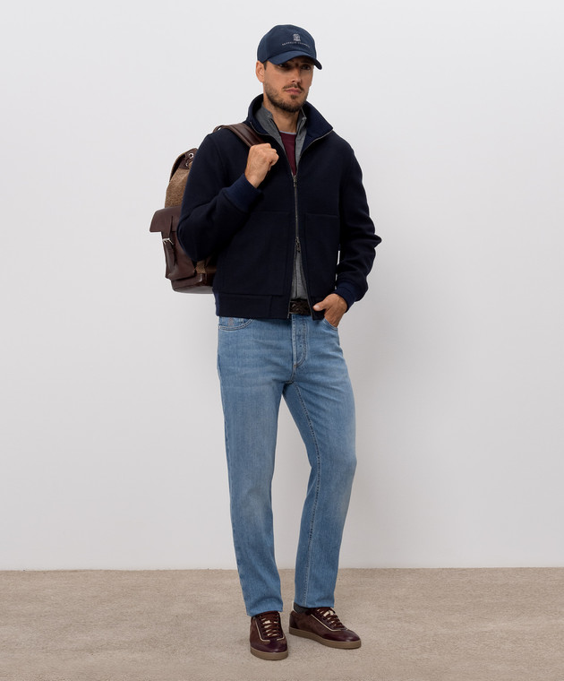 Brunello Cucinelli Бордовая футболка M0B137427 изображение 2