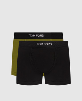 Tom Ford Набор трусов-боксеров с контрастным логотипом T4XC31040