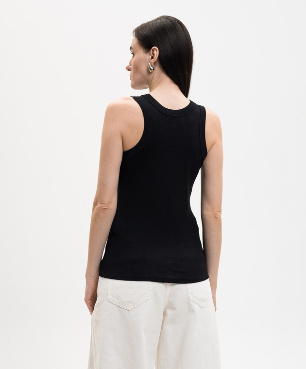 Loulou de Saison Чорна майка LIMBA з вишивкою емблеми LIMBALDS зображення 4