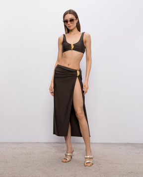 Simkhai Коричневый лиф от купальника Veyra 2269074SW