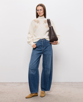 Twinset Свитер цвета айвори 262TT3341