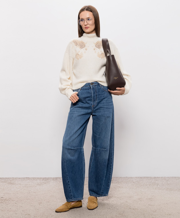 Twinset Свитер цвета айвори 262TT3341 изображение 2