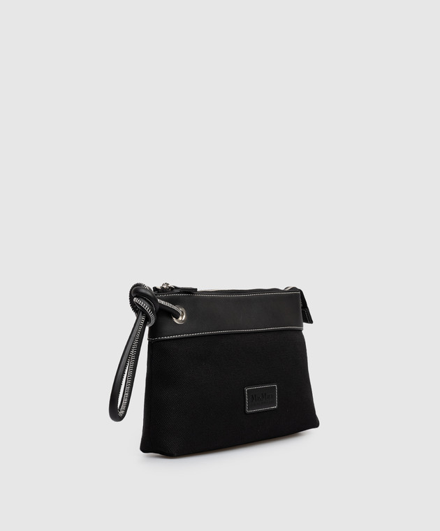 Max Mara Черный клатч RISIA BCHFRISIA изображение 3