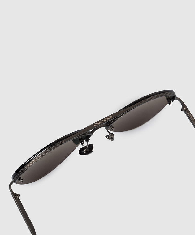 Linda Farrow Серые очки Edano LFL1444C2SUN изображение 4