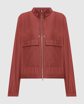 Peserico Червона куртка з ланцюжком A2512901939