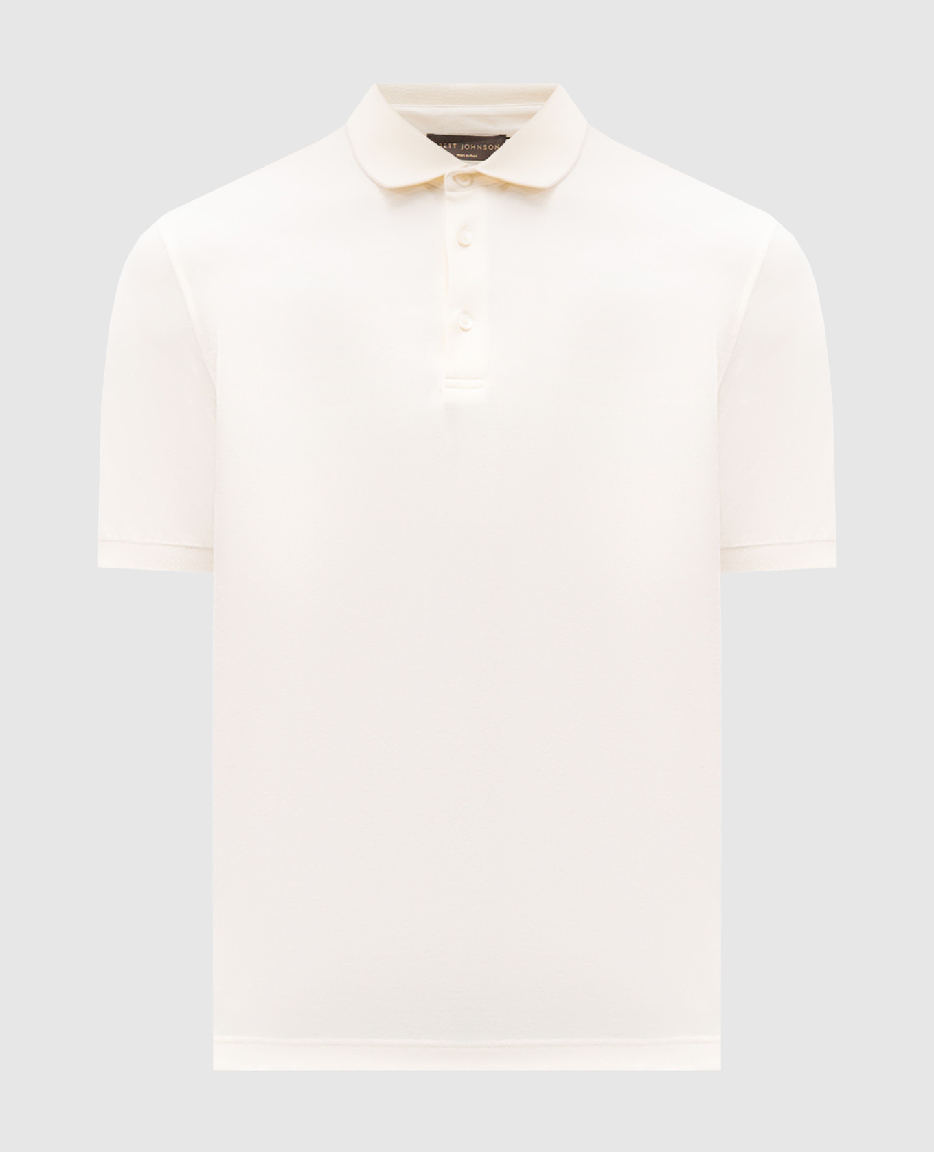 

Бежевое поло с шелком, Бежевый, Поло