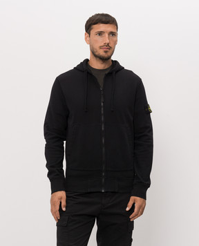 Stone Island Чорна спортивна куртка L2S156100061S0051