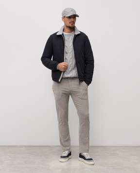 Doriani Cashmere Сірі вельветові штани P161TCT160F193T160