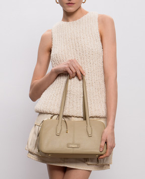 Gianni Chiarini Зеленая кожаная сумка Aryna BS11799COMMGRN