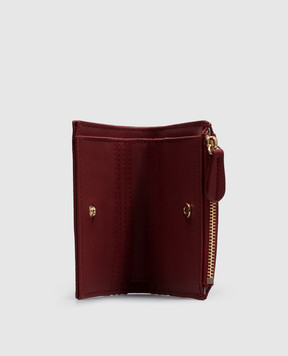 Twinset Бордове портмоне з логотипом 262TL8033