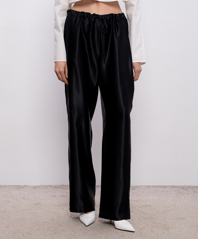 Khaite Черные штаны Rohen 31934225 изображение 3