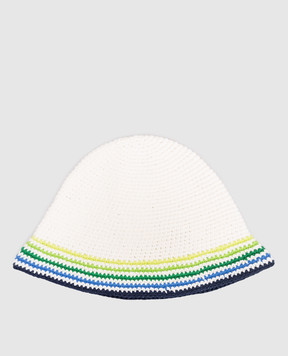 Casablanca Детская вязаная белая панама KSP26HAT11501EXBC