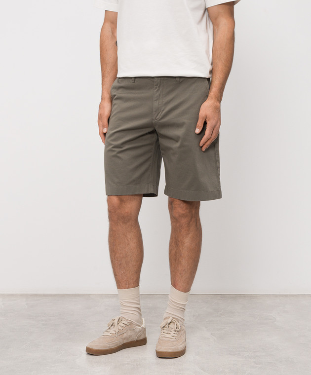 Woolrich Шорти кольору хакі CFWOSH2015MRUT5262 зображення 3