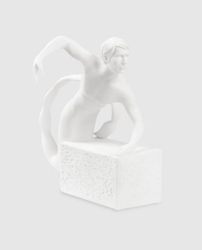 Palais Royal Декоративна біла порцелянова статуетка Zodiac Scorpio man 4523
