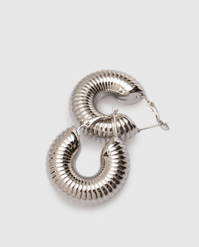 Grefi Серебряные серьги-конго 110531