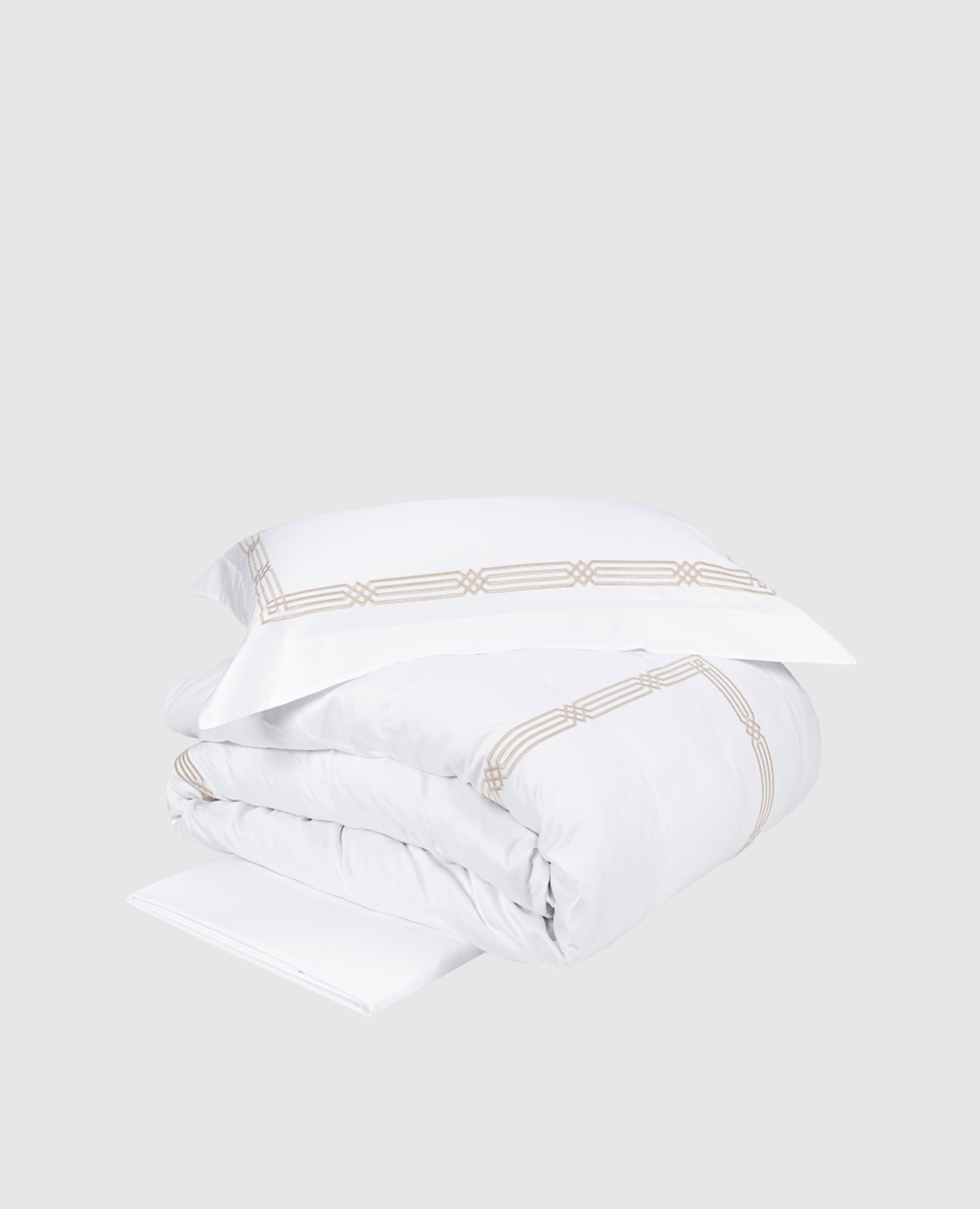 

Белый комплект постельного белья SERBELLONI, Постельное белье