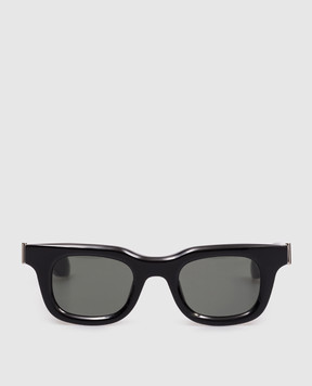 Alexander McQueen Черные солнцезащитные очки Skull 861677J0749