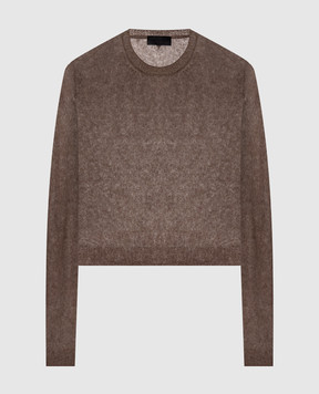 Dondup Коричневий джемпер з вовною альпаки DT419M00957DPTO