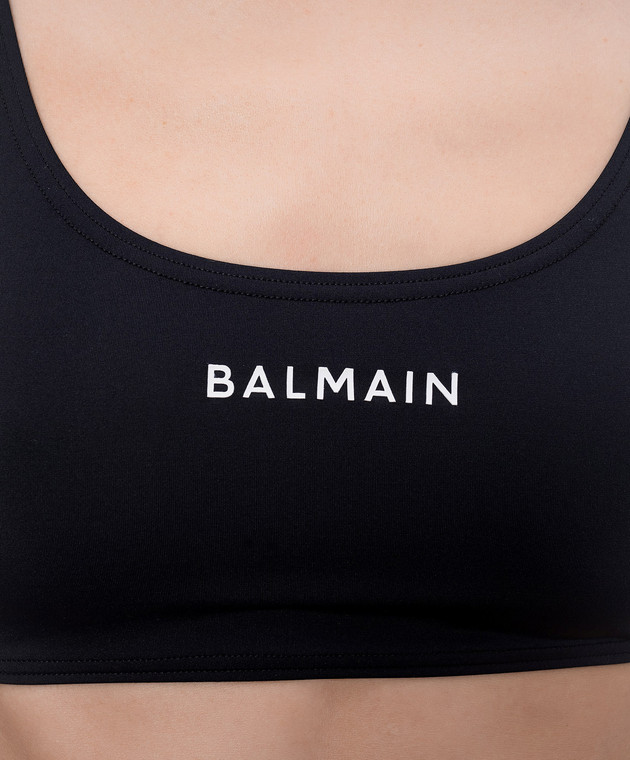 Balmain Черный купальник BKBS02490 изображение 4