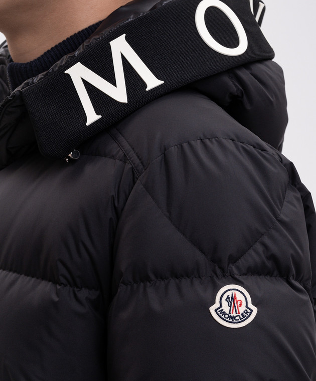 Moncler Черный пуховик Orvelle L20911A00222597YW изображение 5