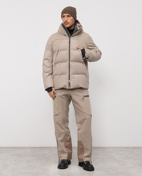 Sease Серая толстовка с шерстью и принтом логотипа WT039TJ073