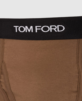 Tom Ford Коричневые трусы-боксеры T4LC31040