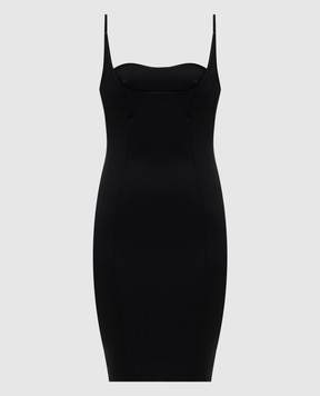 Dondup Чорна сукня міні DA504OS0126DXXX
