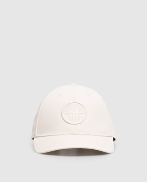Stone Island Белая кепка с логотипом L1S159100013S0248