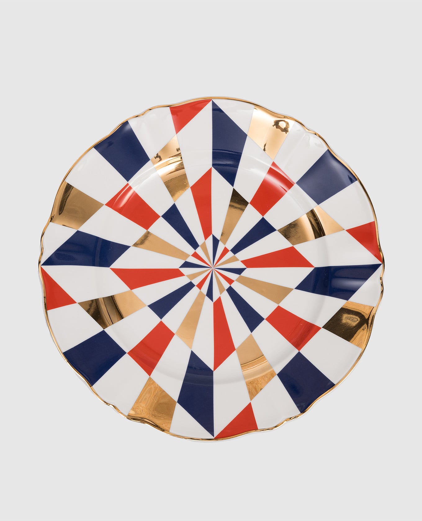 

Фарфоровая сервировочная тарелка Fate, Разноцветный, Посуда