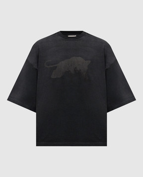 Fear of God Чорна футболка з принтом Le Panteres FG25FW1010303HWJ