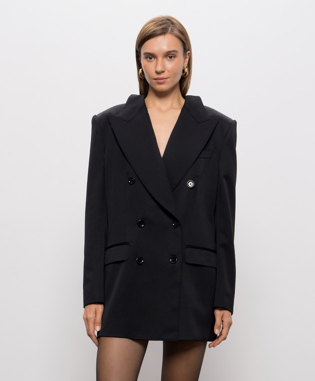 Dolce&Gabbana Черный двубортный жакет F29TNTFU28J изображение 3