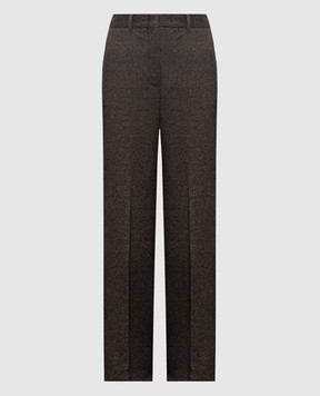 Max Mara Коричневые брюки EDICOLA MSTEDICOLA