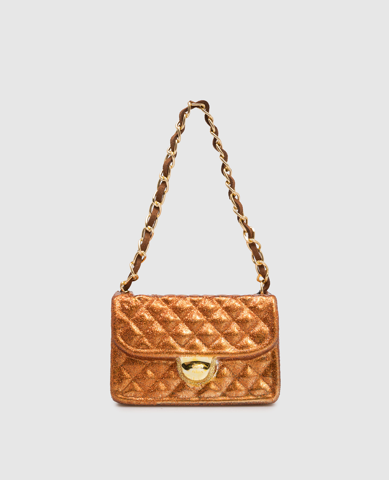 

Елочная игрушка Fashion Bag, Оранжевый, Елочные украшения