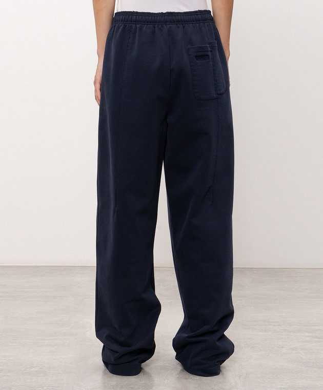 Vetements Синие спортивные штаны MH27SP183N изображение 4