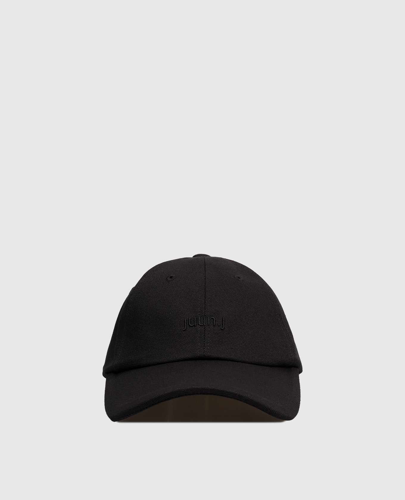 

Черная кепка с вышивкой логотипа, Черный, Кепки