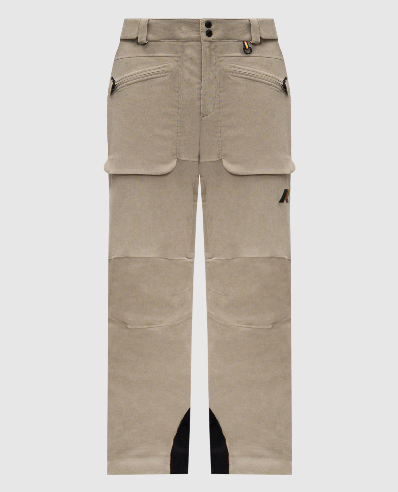 Вельветові гірськолижні штани Mercantour кольору хакі