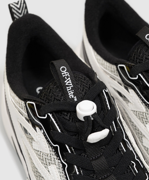 Off-White Дитячі сірі кросівки Be Right Back OF06029001 зображення 5