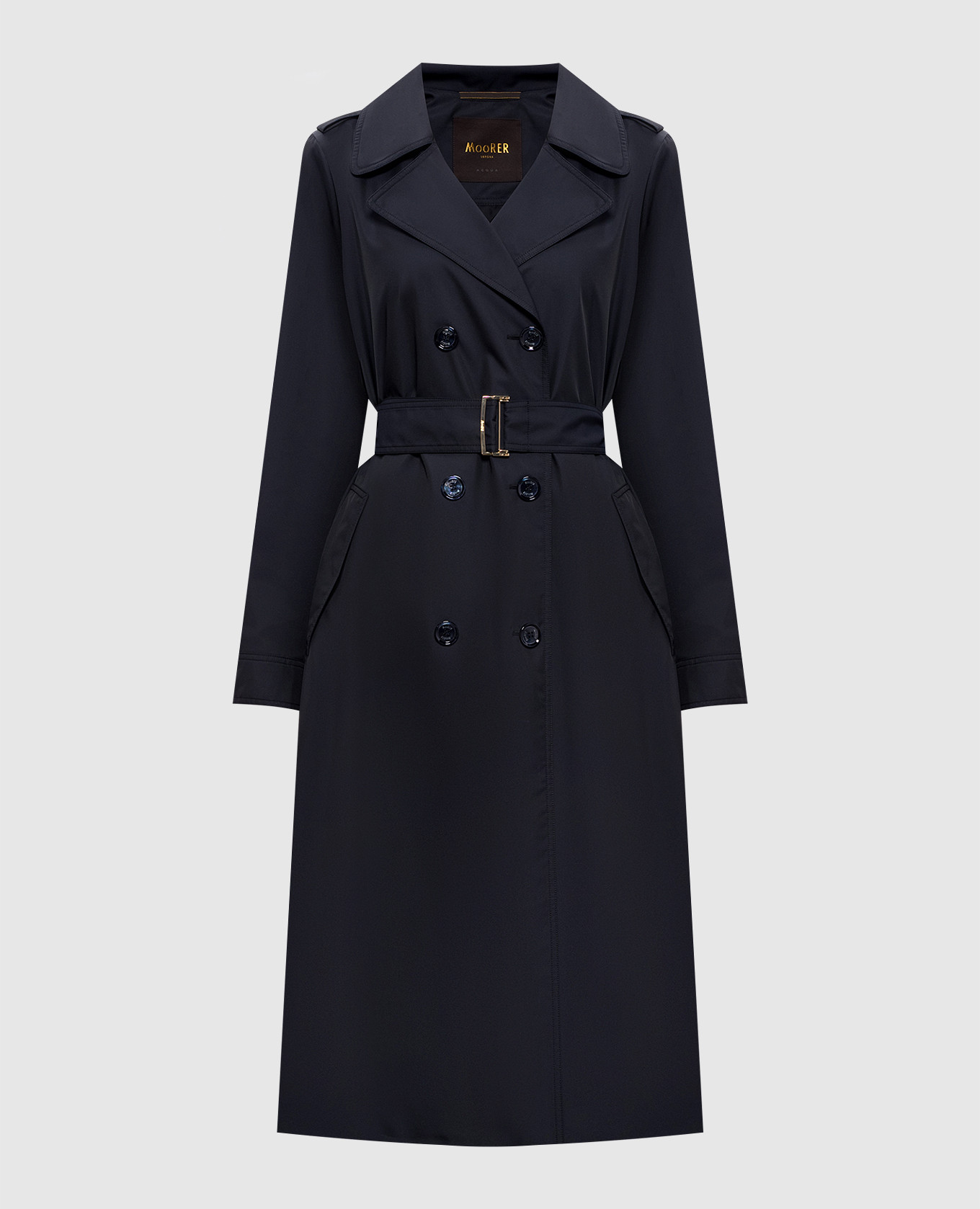 

Синий двубортный плащ CLEOPATRA, Плащи