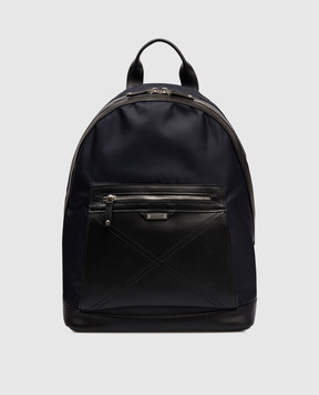 Iceberg Синій комбінований рюкзак з логотипом 72046978