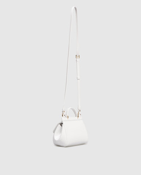 Dolce&Gabbana Дитяча біла шкіряна лакована сумка Sicily EB0003A1067
