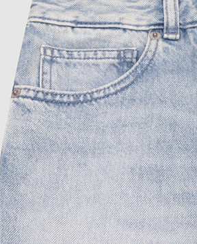 Maison Margiela MM6 Дитяча блакитна джинсова спідниця M60975MM06Y