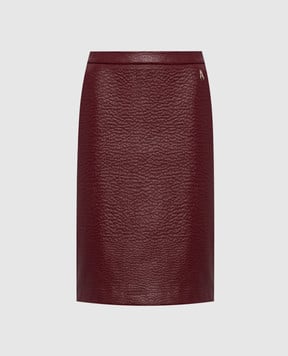 Twinset Бордовая юбка 262AP2293