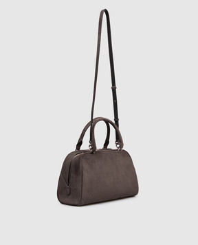 Givenchy Серая замшевая сумка Antigona East-West BB515CB2D6
