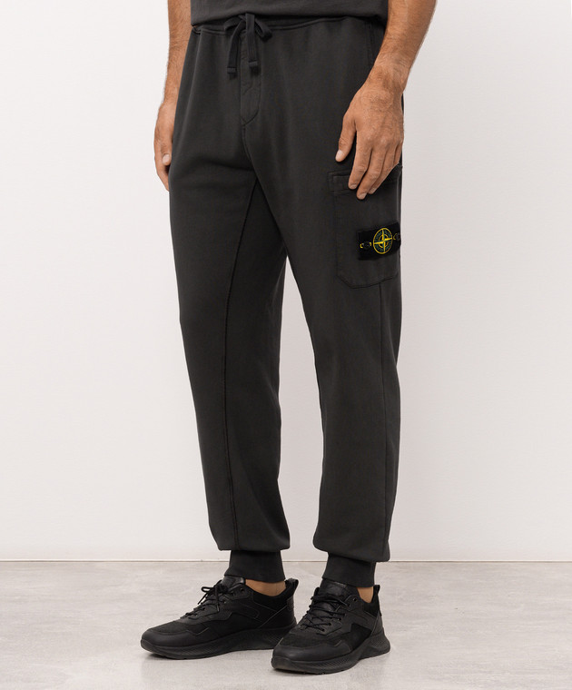 Stone Island Сірі джогери L2S156200021S0051 зображення 3