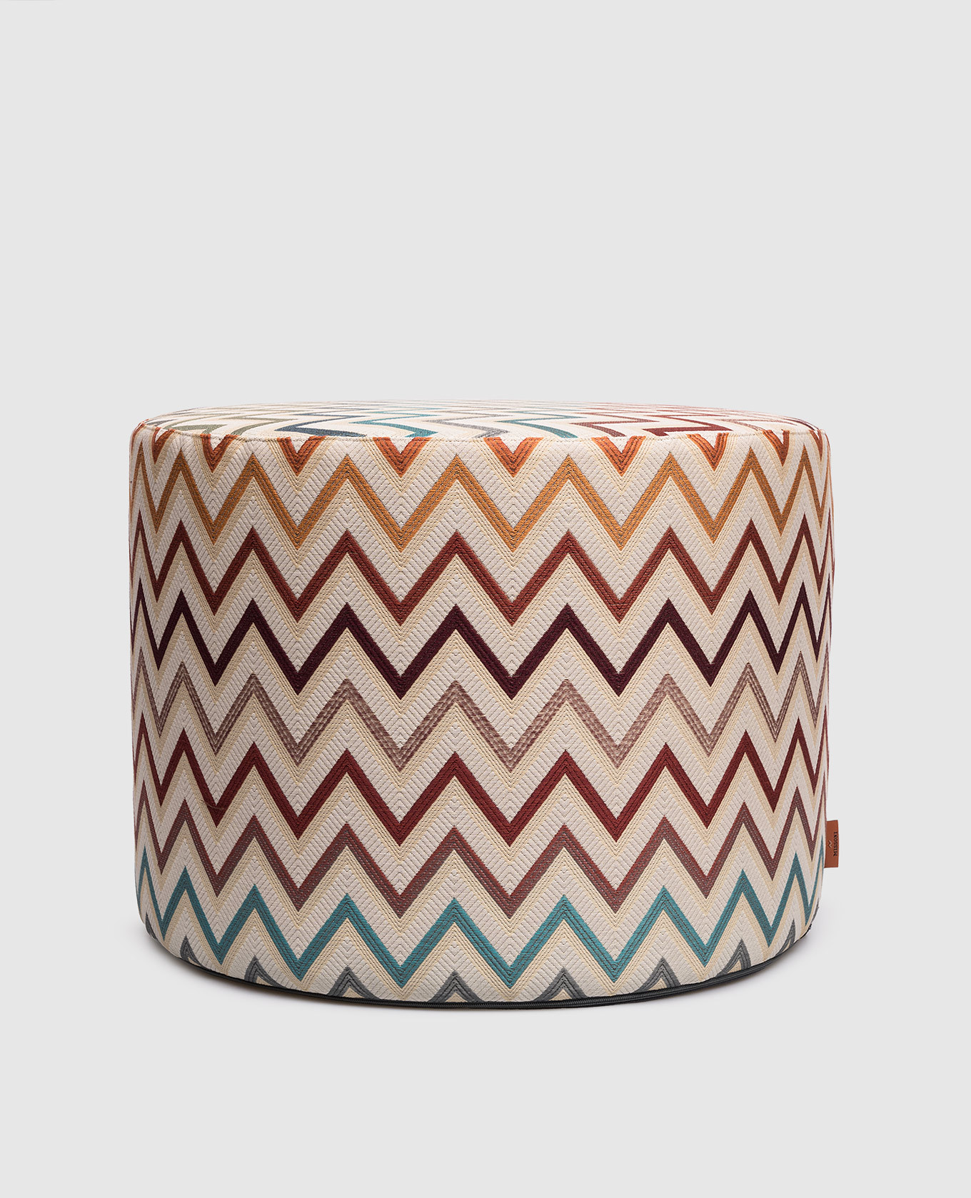 

Бежевый пуф Watamu в узор, Мебель