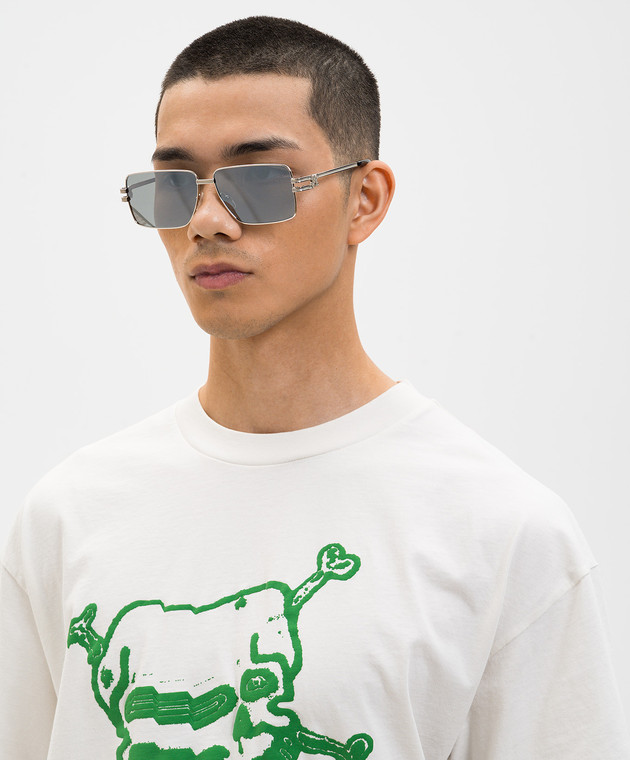 Palm Angels очки с монограммой логотипа PA2003727259 изображение 2