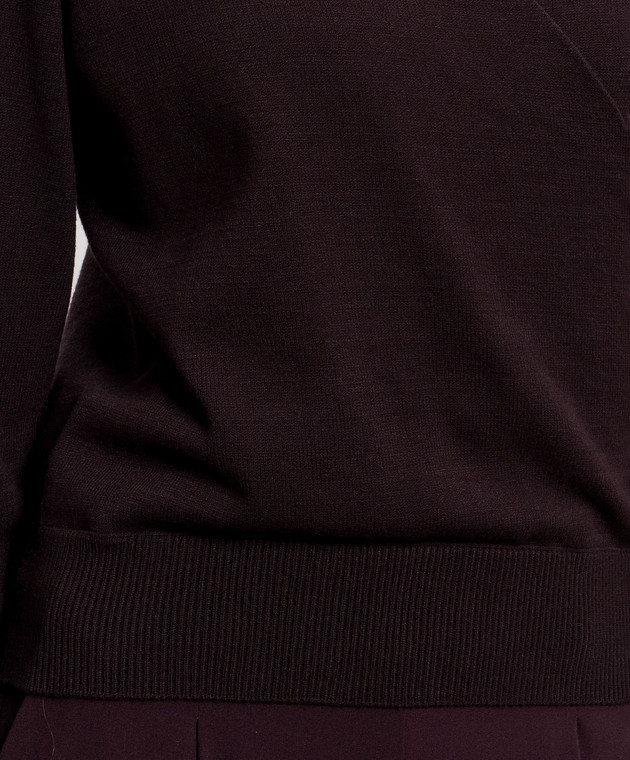 Twinset Коричневий джемпер 262TT3331 зображення 5