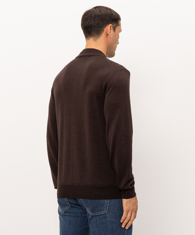 Cashmere&Whiskey Джемпер з вовни, шовку та кашеміру 477 зображення 4